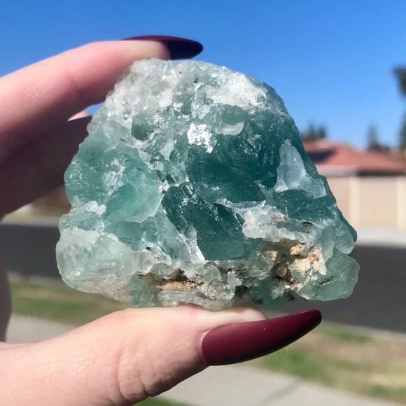 Green Fluorite Chunk 🌿 - Picture 3 of 4